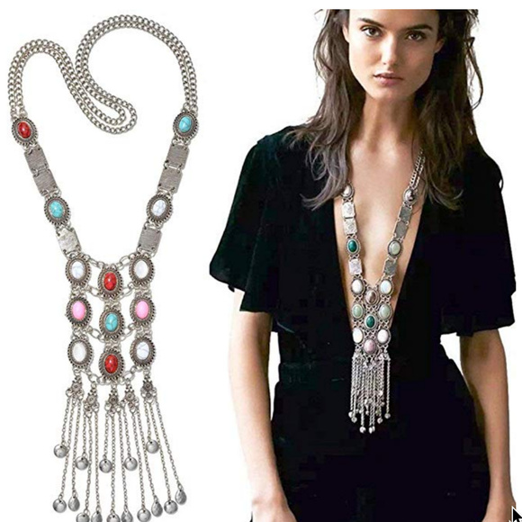 Classical bohemian style necklace - Picture 1 of 6